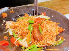 干香铁锅焖面-九毛九西北菜(大东海店)