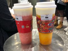 草莓桃子酪酪-LELECHA乐乐茶(新街口大洋店)