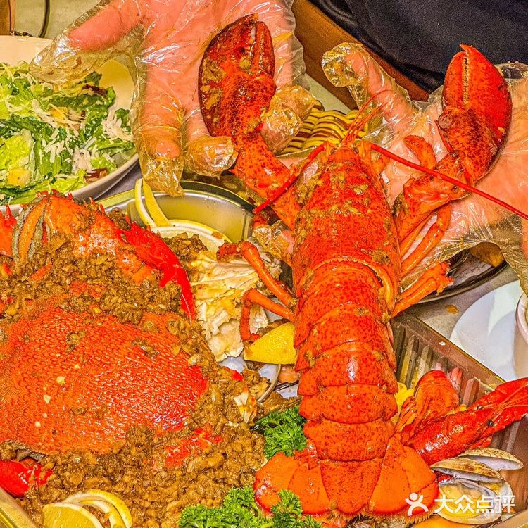 美式手抓海鲜简直太满足~吃撑扶墙出!