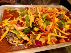 香辣味的黔鱼-滋味烤鱼(祥和里店)