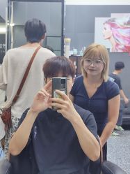 -藤野造型专业烫染接发