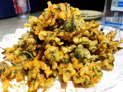 炸花椒芽儿-华盛园卷子王农家菜水库鱼