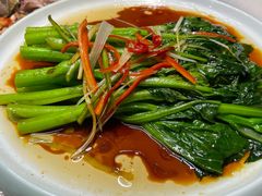 白灼菜心-臻味小馆融合菜