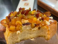 蘋果肉桂培根奶酪吐司-KAFVS咖啡思咖啡馆(香海路店)