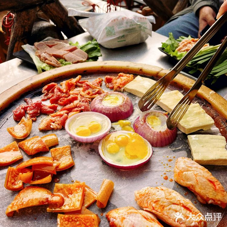 大理的云和烤肉～