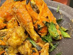仙本那咸蛋黄螃蟹-马来西亚肉骨茶汤·招牌螃蟹·烧鸡·呷喱吧吧(海上世界店)