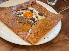 鸡蛋蘑菇熏肉荞麦可丽饼-RAC BAR(安福路店)