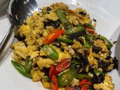 地皮菜炒鸡蛋-九十九顶毡房(阜石路店)