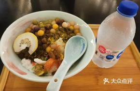 Chilled Taro Balls and Mung Bean Soup
