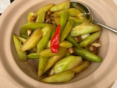 白灼蒲菜白芦笋-江南灶中餐厅(南京香格里拉店)