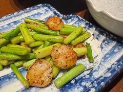 瑶柱炒芦笋-隐炉和牛烧肉店(群力店)