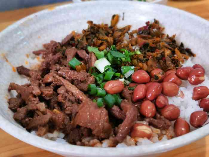 十里小馆•红豆牛肉饭(云时代店)-"其实这家小店吃了好几次了,无论