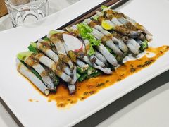 秋葵拌沙虫-黑明餐厅(白鹭洲店)