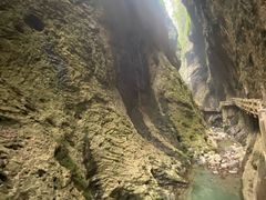 -龙水峡地缝景区