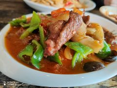 -歹歹的加个面过油肉拌面