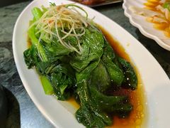 白灼广东菜心-东方亚克西餐厅(西康路店)