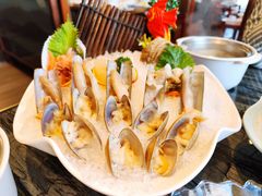 贝类拼盘-大渔小鲜火锅店