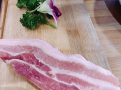 厚切五花肉-唯成•韩国炭火烤肉 유성고기