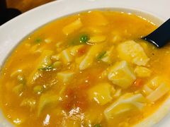 酸掉的蟹黄豆腐...-觅山云南菜(泊富ICITY店)