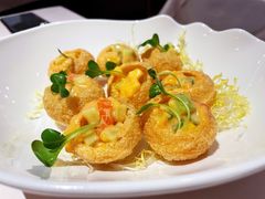 煎三文鱼芒果色拉-蟹榭(静安寺晶品商场店)