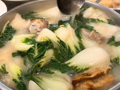 羊烧骨煲淋时蔬-新兴·金羊座·粤菜点心(乐峰店)