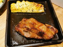 窑烤蒜香梅肉-窑啊窑窑炉烧烤(合生广场店)