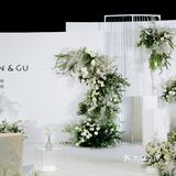 最深情的白绿婚礼