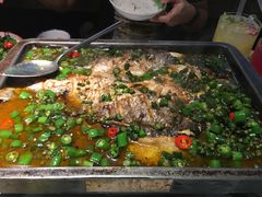 -探鱼·鲜青椒爽麻烤鱼(北京路天河城店)