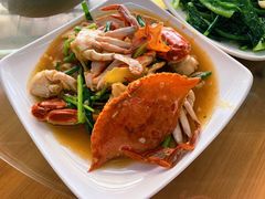 姜葱炒花蟹-明记海鲜大排档(巽寮湾店)