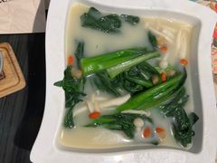 菇仔瑶柱浸菜心-虾饺妹·粤式手工点心(水荫路店)