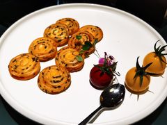 葱油饼佐番茄鹅肝-民国红公馆·秦淮八艳(夫子庙店)