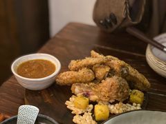 咸蛋黄鸡翅-小食院简餐厅