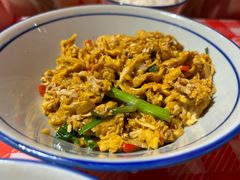 香醋炒土鸡蛋-荆九爷爆炒桥头三嫩(浙大店)