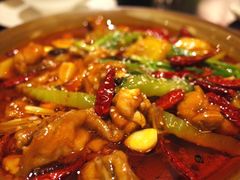 椒香水煮跳水蛙-柒园·三十年创意杭帮菜(龙湖滨江天街店)