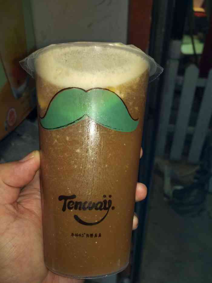 tenway甜荟奶霜茶饮-"这家店在莫邪路相门后庄小吃街一排里面的 .