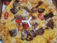 主厨葡式咖喱菲力牛肉比萨-必胜客(大观天地店)