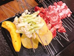 -長壹旋转烤吧 农家鸡火锅