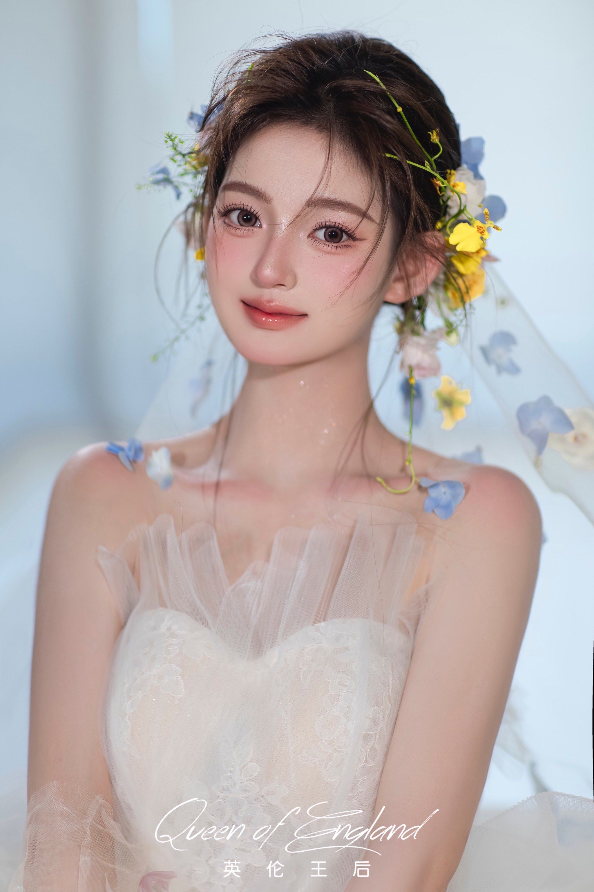 妆出自然的仙气感