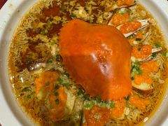 葱油红膏蟹-金时代顺风大酒店(金山店)