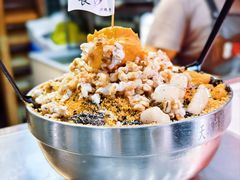 青稞芋圆麻薯冰-运栋天马牛肉饼(长郡店)