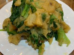 小白菜土豆泥-韩师傅老大同刀削面(北苑路店)