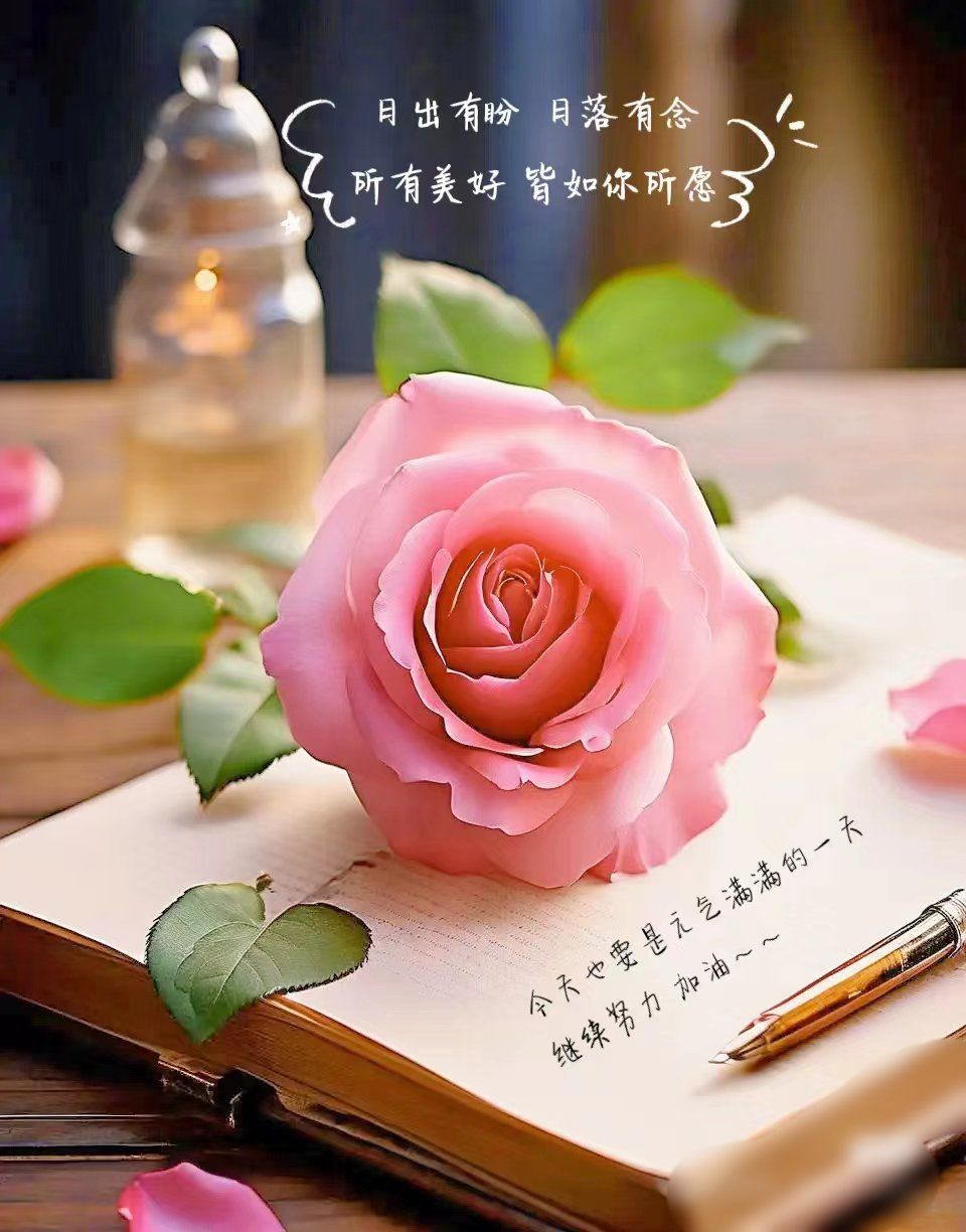 拥抱玫瑰 暖心一刻