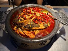 -探鱼·鲜青椒爽麻烤鱼(天一广场店)