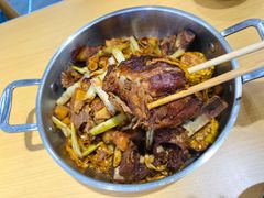 焖面单加排骨-内蒙焖面大盆骨餐馆(山大路店)