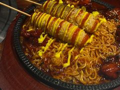 -明洞阿姨·韩式酱蟹烤肉·创意料理(三元桥店)