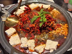 -探鱼·鲜青椒爽麻烤鱼(番禺万达店)