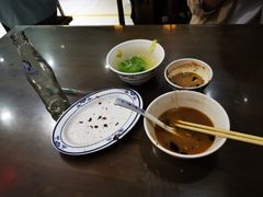 焯白菜豆腐-老爆肚满五香烧牛羊肉