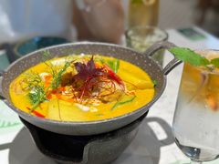 黄咖喱鲜鸡煲-芭札·Thai泰国餐厅(同和金铂天地店)