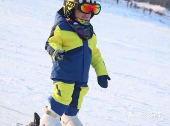 宝宝滑雪的姿势真的是太萌啦！