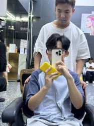 -藤野造型专业烫染接发